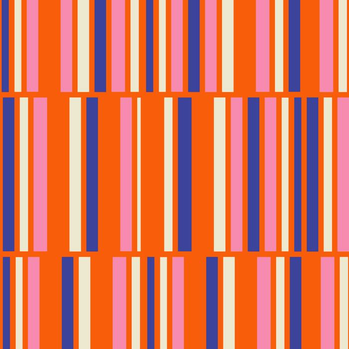Pop Mod Color Boxes Geometric Retro Contemporary Pattern Orange Blue Pink Coffee Mug Gallery Image 2