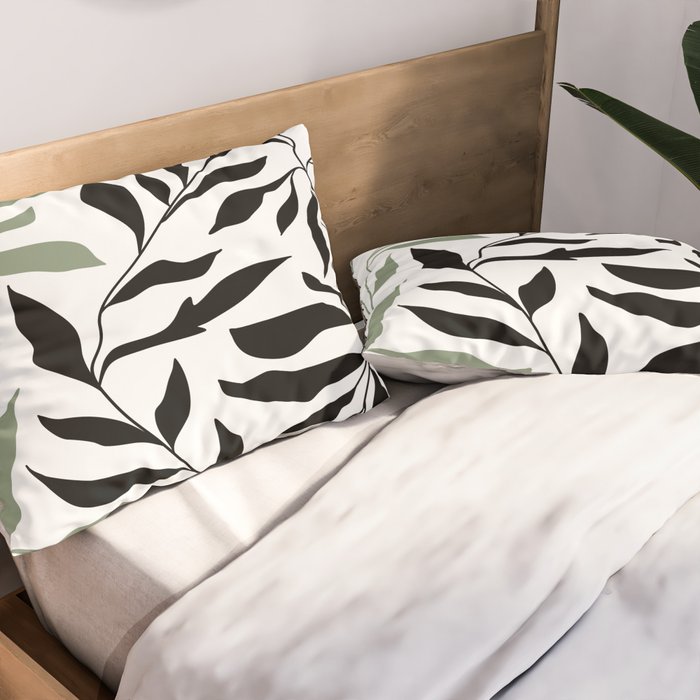 Simplistic Nature Pillow Sham Gallery Image 2