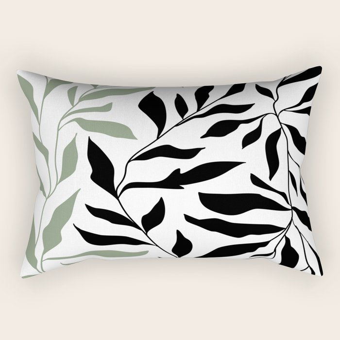 Simplistic Nature Rectangular Pillow Gallery Image 2