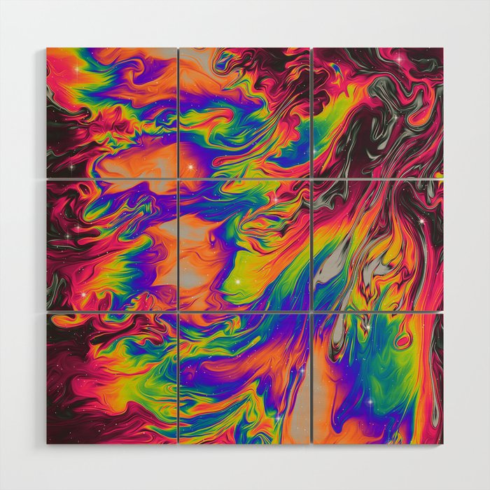 THE FULL SPECTRUM CHASE Wood Wall Art Gallery Image 1