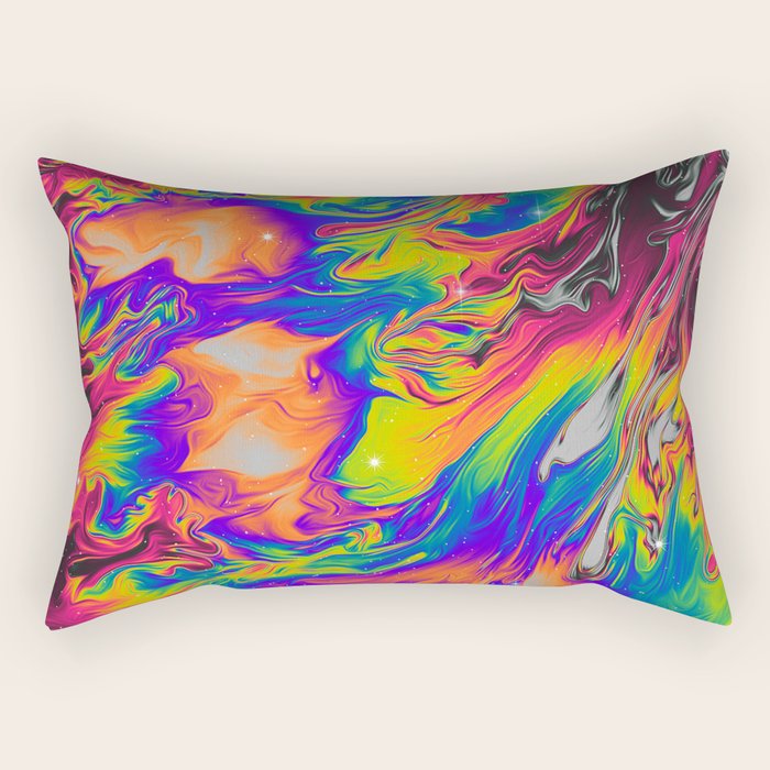 THE FULL SPECTRUM CHASE Rectangular Pillow Gallery Image 1
