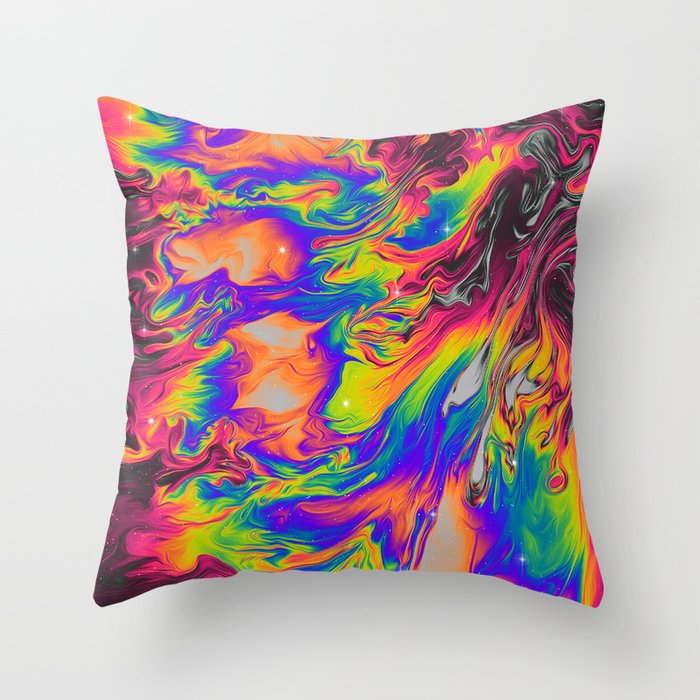 THE FULL SPECTRUM CHASE Throw Pillow Gallery Image 6
