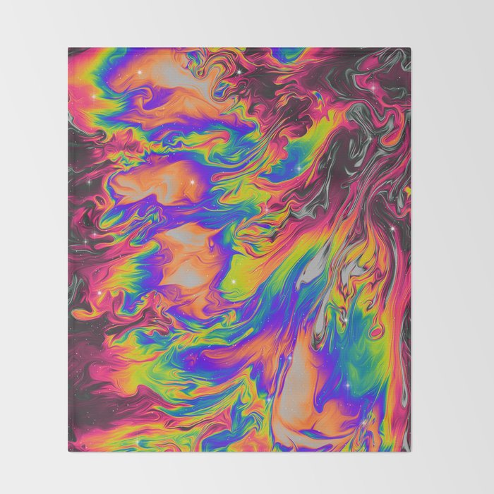 THE FULL SPECTRUM CHASE Throw Blanket Gallery Image 2