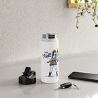 The Hell I Won't: Retro Cowgirl V.2 Water Bottle Gallery Image 5