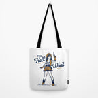The Hell I Won't: Retro Cowgirl V.2 Tote Bag Gallery Image 2