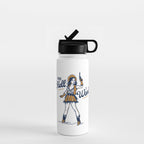 The Hell I Won't: Retro Cowgirl V.2 Water Bottle Gallery Image 1