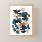 Brush Stroke Abstract Mini Art Print Gallery Image 1