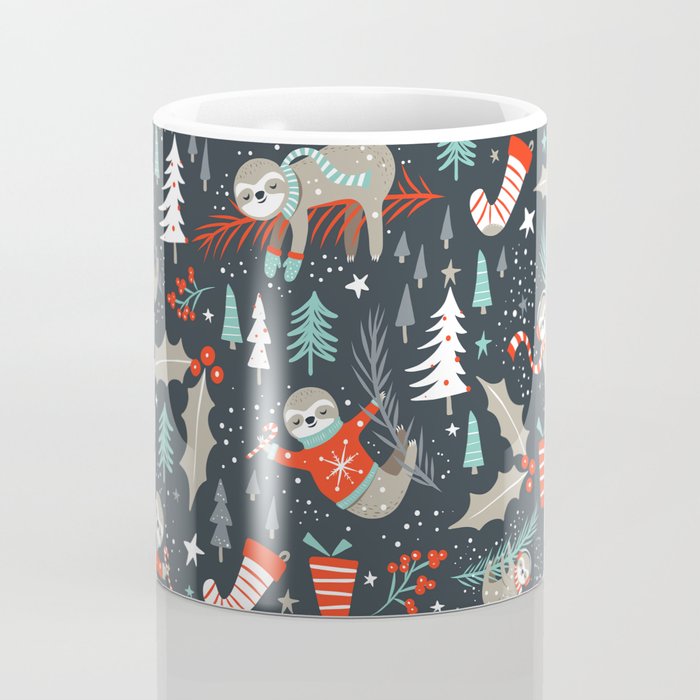 Slothy Holidays Coffee Mug Gallery Image 4