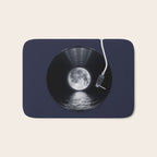 Vinyl moon Bath Mat Gallery Image 1