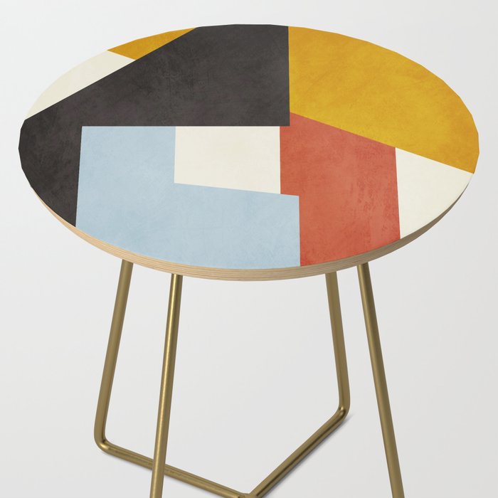 geometric abstract 36 Side Table Gallery Image 2