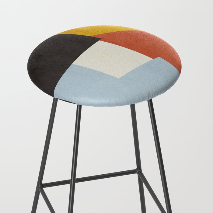 geometric abstract 36 Stool Gallery Image 2