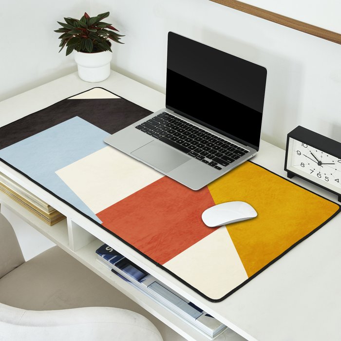 geometric abstract 36 Desk Mat Gallery Image 2
