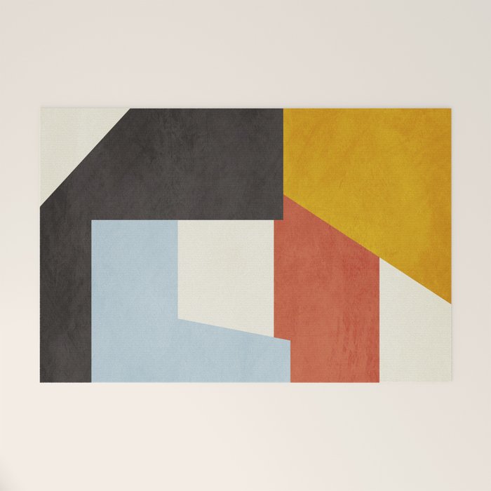 geometric abstract 36 Welcome Mat Gallery Image 1