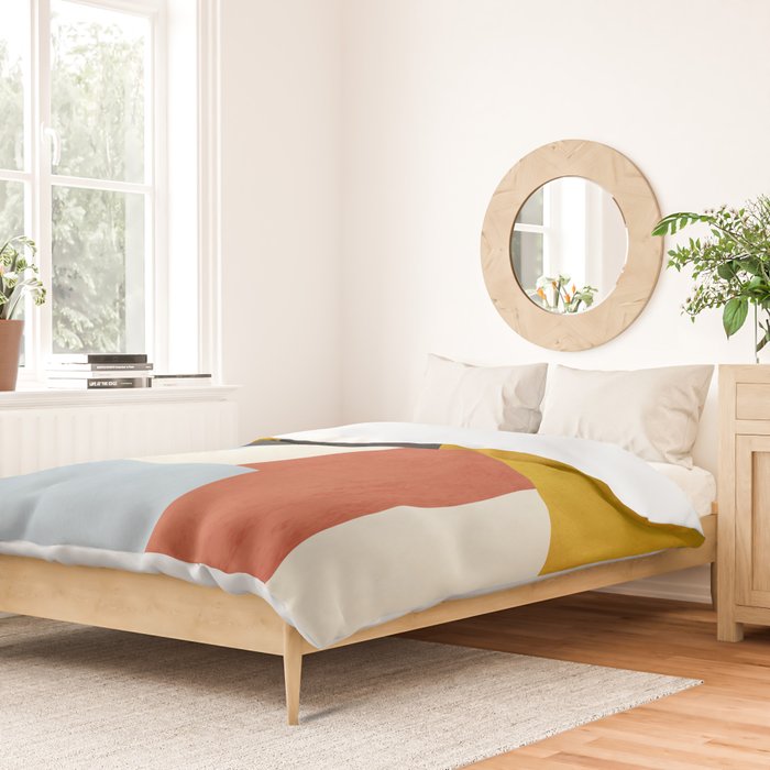 geometric abstract 36 Duvet Cover Gallery Image 2