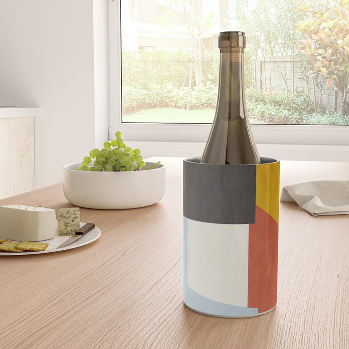 geometric abstract 36 Wine Chiller Gallery Image 4