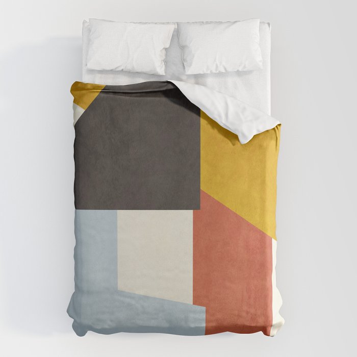 geometric abstract 36 Duvet Cover Gallery Image 1