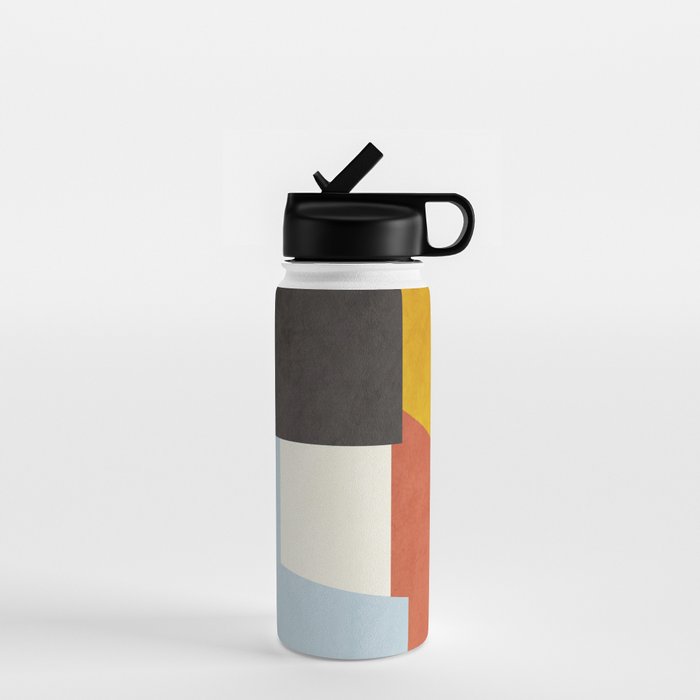 geometric abstract 36 Water Bottle Gallery Image 1