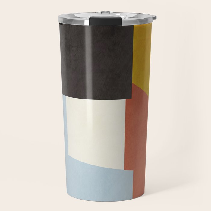 geometric abstract 36 Travel Mug Gallery Image 1