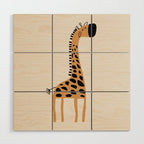 Nursery Wall Art, Safari Nursery Prints, Neutral Nursery Decor, Giraffe  Print Wood Wall Art Gallery Image 1