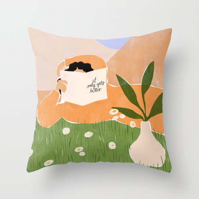 It Only Gets Better Throw Pillow Gallery Image 6