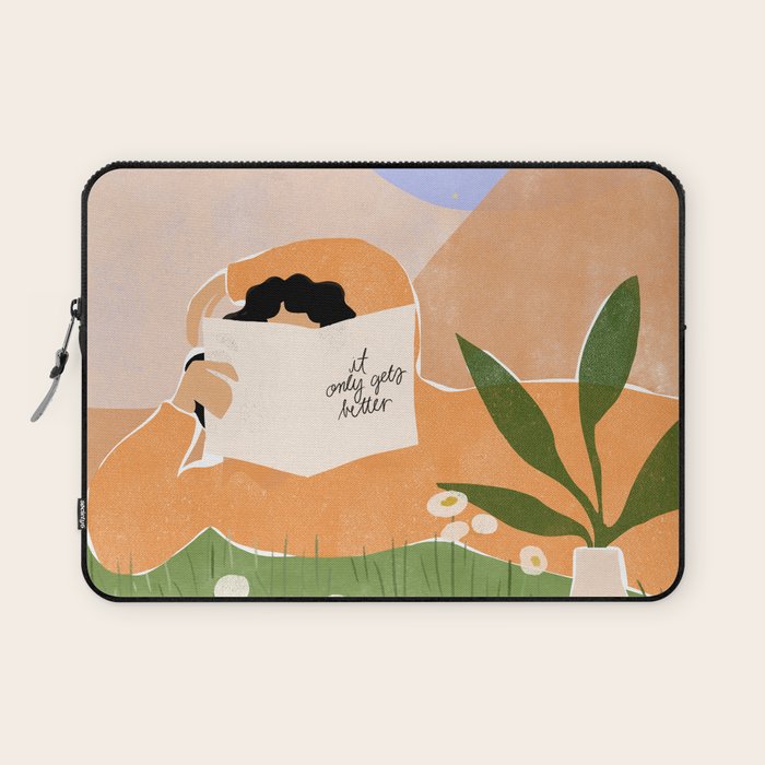 It Only Gets Better Laptop Sleeve Gallery Image 1