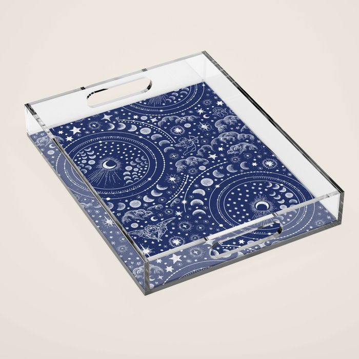 Angels of the starry sky A Acrylic Tray Gallery Image 1