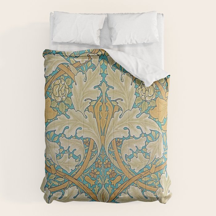William Morris Antique Palace Floral Comforter Gallery Image 1