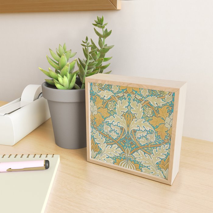 William Morris Antique Palace Floral Mini Art Print Gallery Image 2