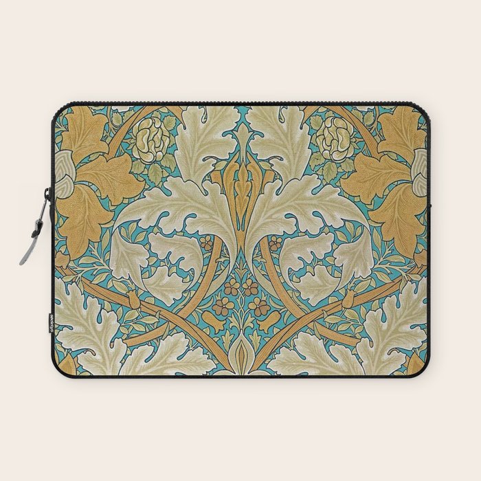 William Morris Antique Palace Floral Laptop Sleeve Gallery Image 1