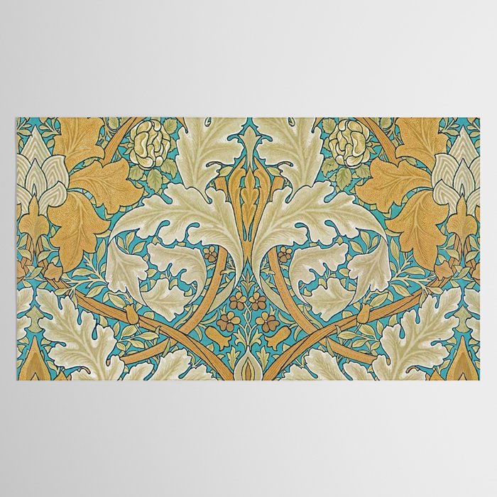 William Morris Antique Palace Floral Tablecloth Gallery Image 2