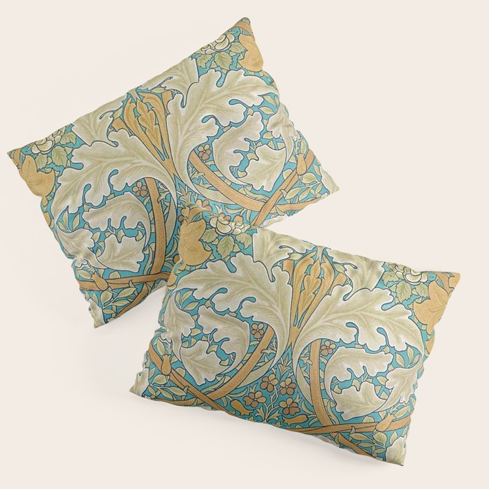 William Morris Antique Palace Floral Pillow Sham Gallery Image 3