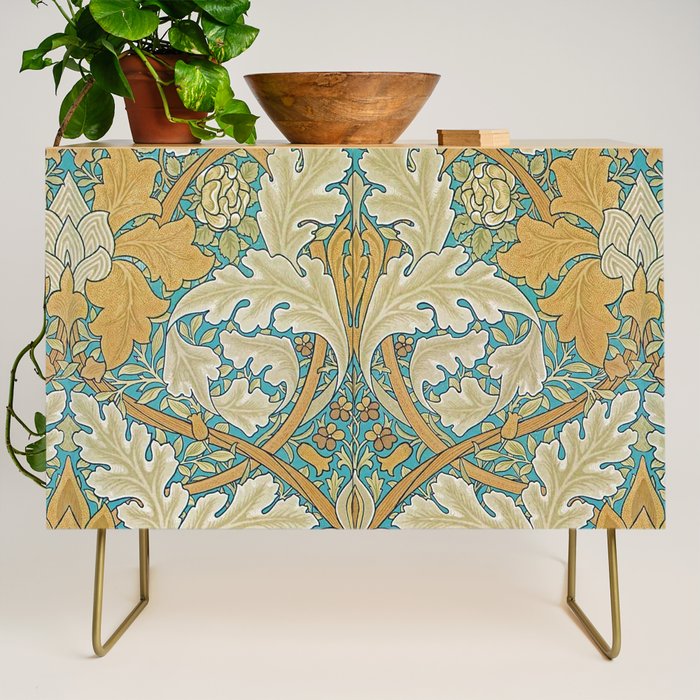 William Morris Antique Palace Floral Credenza Gallery Image 1
