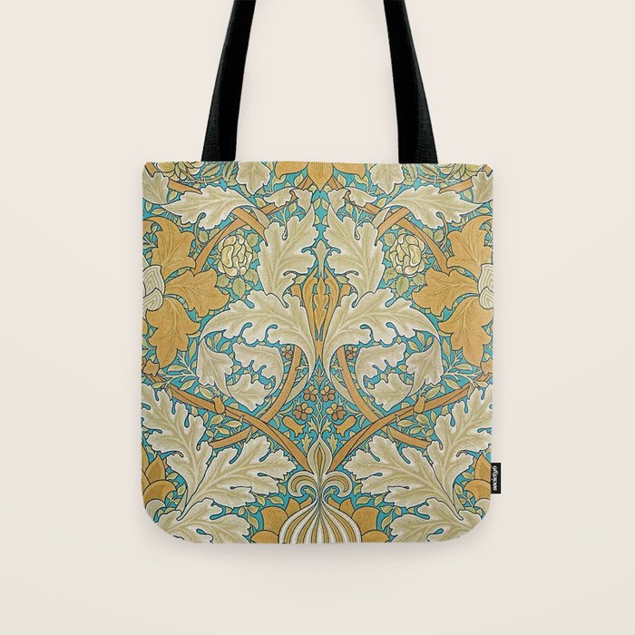 William Morris Antique Palace Floral Tote Bag Gallery Image 1