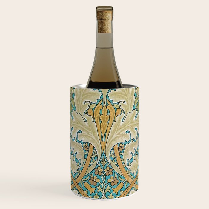 William Morris Antique Palace Floral Wine Chiller Gallery Image 1