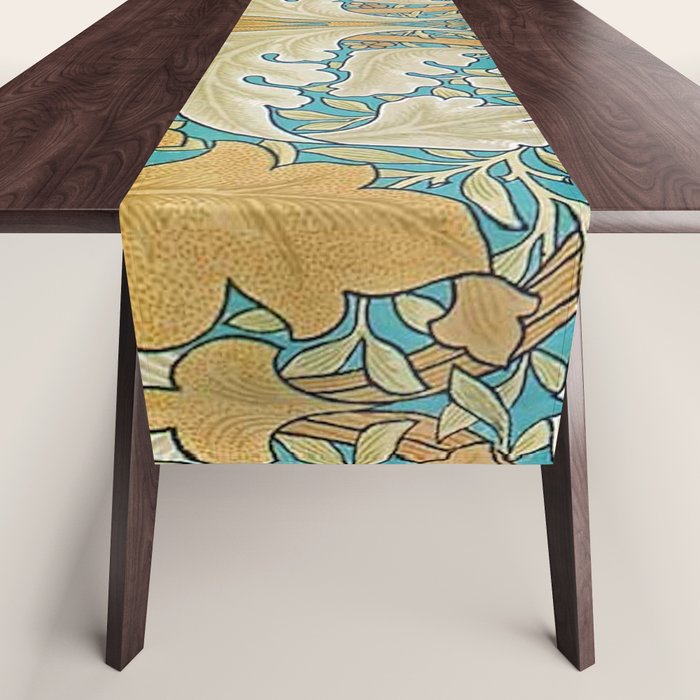 William Morris Antique Palace Floral Table Runner Gallery Image 1