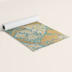 William Morris Antique Palace Floral Yoga Mat Gallery Image 2