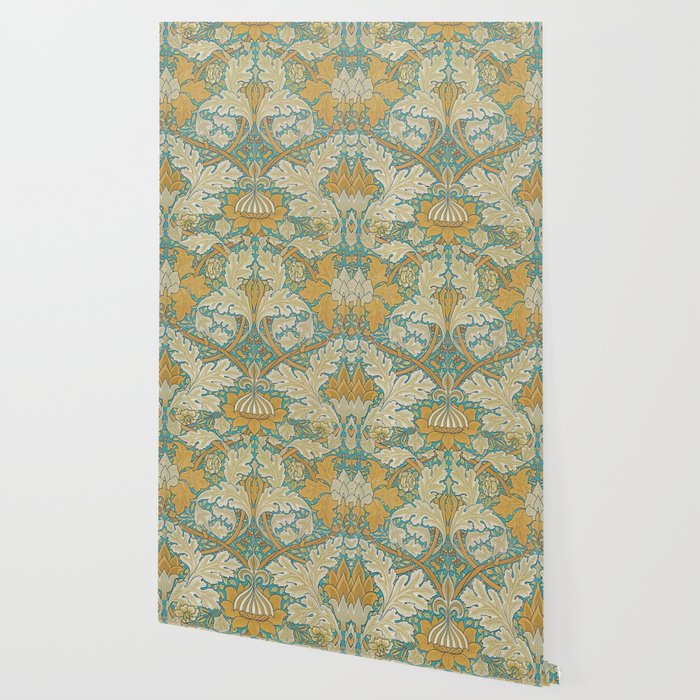 William Morris Antique Palace Floral Wallpaper Gallery Image 2
