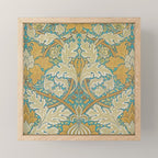 William Morris Antique Palace Floral Mini Art Print Gallery Image 1