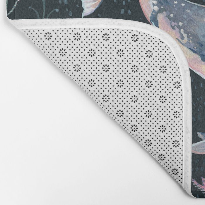 Whales and Coral Bath Mat Gallery Image 2