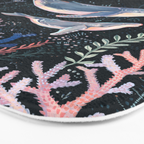 Whales and Coral Bath Mat Gallery Image 3