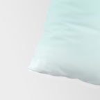 Pale Mint Blue Watercolor Ombre (pale mint blue/white) Pillow Sham Gallery Image 4