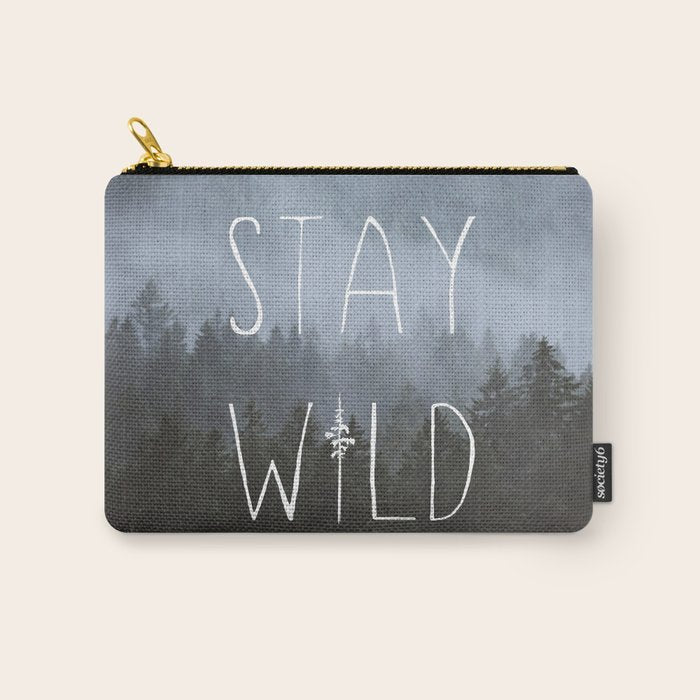 Stay Wild - Forest Adventure Carry All Pouch Gallery Image 1