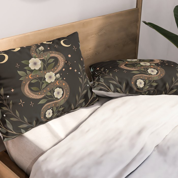 Serpent Spell Pillow Sham Gallery Image 2