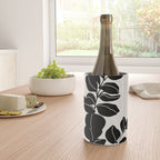 Eucalyptus line art - black Wine Chiller Gallery Image 4