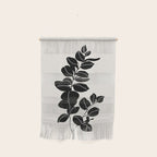 Eucalyptus line art - black Wall Hanging Gallery Image 1