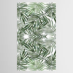 Watercolor simple leaves Tablecloth Gallery Image 2