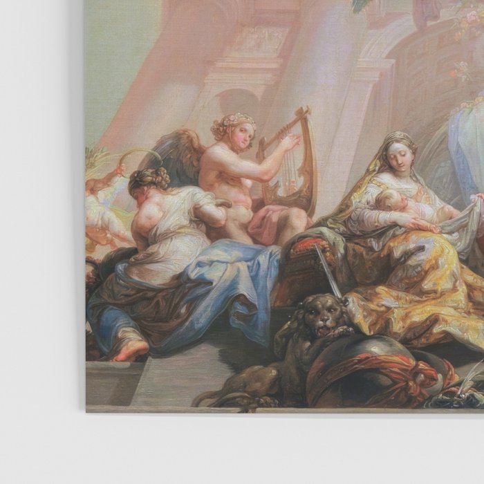 Renaissance Painting Angels Cherubs Aesthetic Allegorical Scene Poster Gallery Image 3