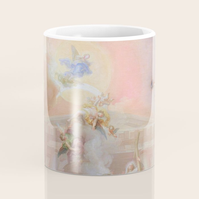 Renaissance Painting Angels Cherubs Aesthetic Allegorical Scene Coffee Mug Gallery Image 4