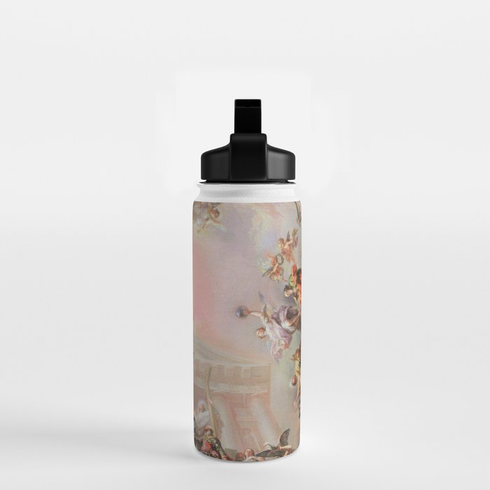 Renaissance Painting Angels Cherubs Aesthetic Allegorical Scene Water Bottle Gallery Image 2