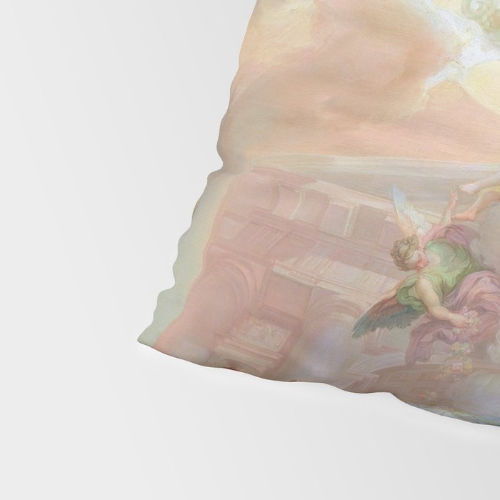 Renaissance Painting Angels Cherubs Aesthetic Allegorical Scene Pillow Sham Gallery Image 4